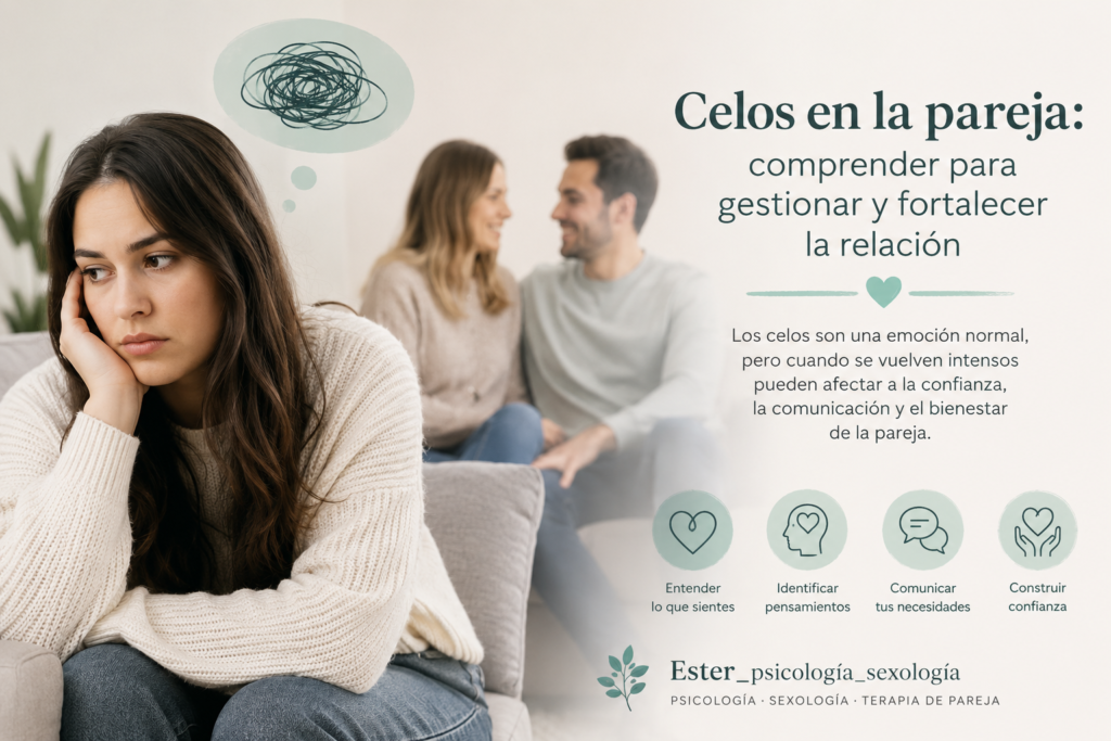 Celos en la pareja: qué son, por qué aparecen y cómo aprender a gestionarlos